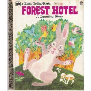 Forest Hotel Counting Story Little Golden Book 1977 Steincrohn Davis